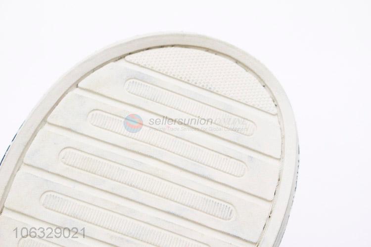 Latest Design Closed Toe Cotton Men Women Flat Slipper