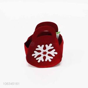 Hot Products Felt Christmas Basket for Decoration