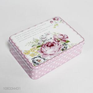 Professional supplier iron box tin cans cookie box storage box