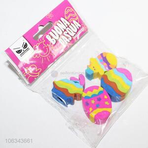 Unique Design Colorful Eraser Fashion Stationery