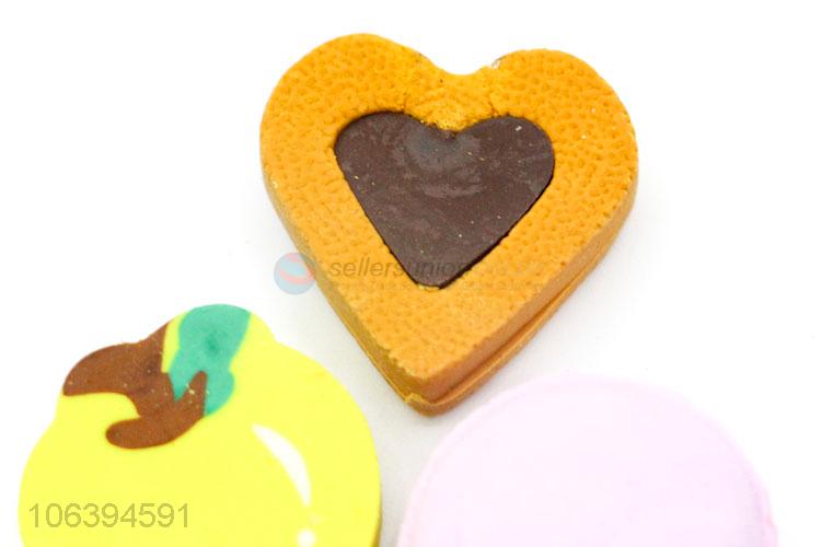 New design novel stationery cute creative TPR material eraser