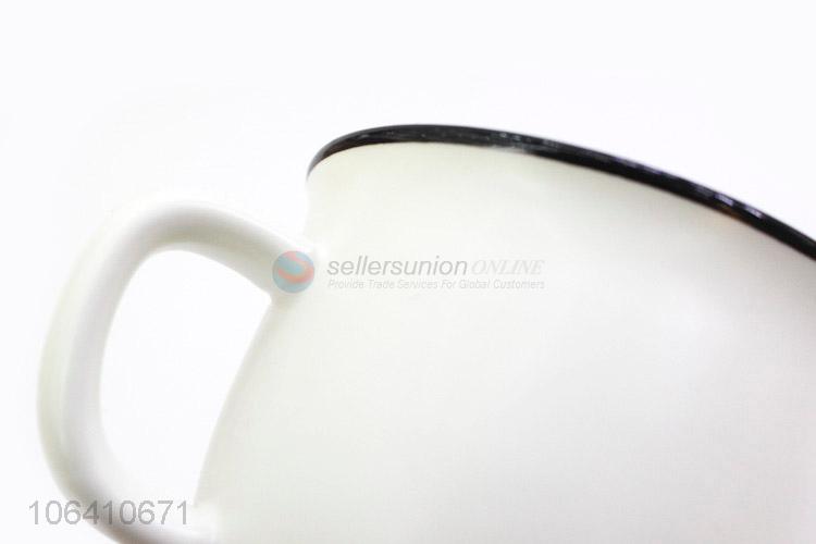 Competitive Price White Ceramic Cup Fashion Coffee Mug