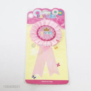 Competitive price princess tinplate button badge
