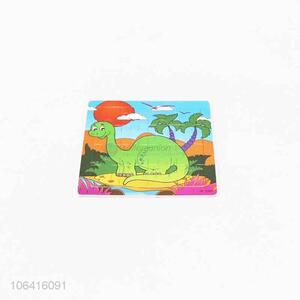 Hot selling kids educational dinosaur pattern jigsaw puzzle