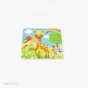 Good price cute giraffe pattern jigsaw puzzle