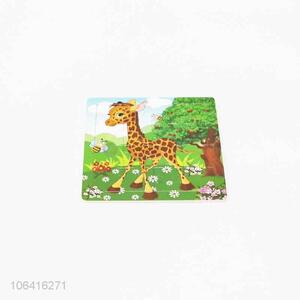 Promotional cute sika deer pattern jigsaw puzzle