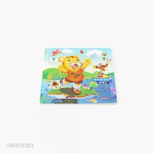 Newly designed children tiger pattern jigsaw puzzle