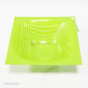 Wholesale household use square plastic colander strainer