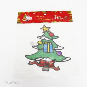 Hot Selling Christmas Tree Pattern Window Sticker