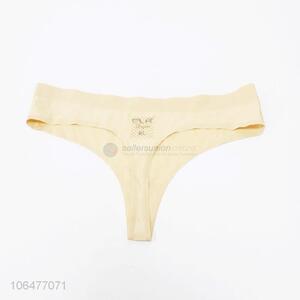 Promotional women seamless t-back panties ladies underwear