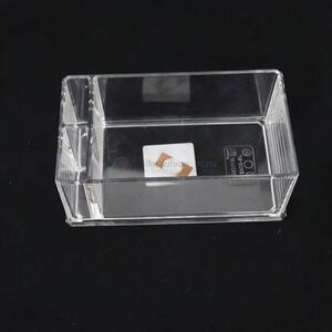 Good quality household rectangular transparent paper towel box