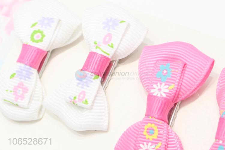 New Style Bow Hair Clip Bow Hairpin Set For Baby Children