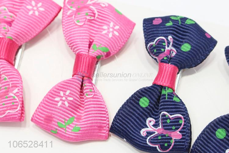 New Style Bowkot Hair Clip Bowkot Hairpin Set For Baby Children