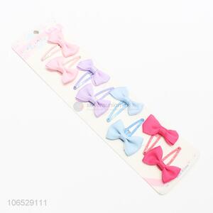 High Quality Boutique Bow Hair Clip Hairpins Set For Kids Girl