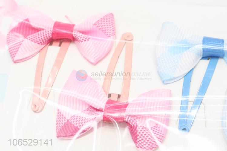 Best Price Children'S Hair Accessories Super Beauty Bow Hairpin Set