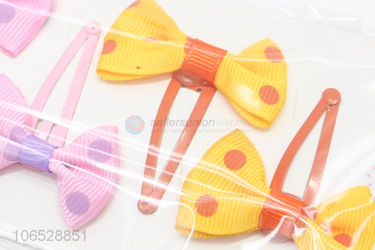 High Sales Hair Accessories Hair Clip Cute Bow Hairpin For Kids