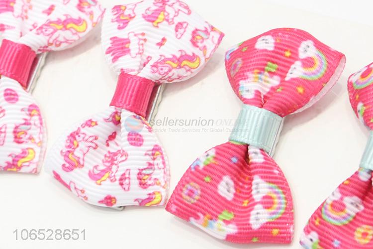 Good Quality Lovely Bow Hair Clip Accessories Baby Hairpin Set For Girls