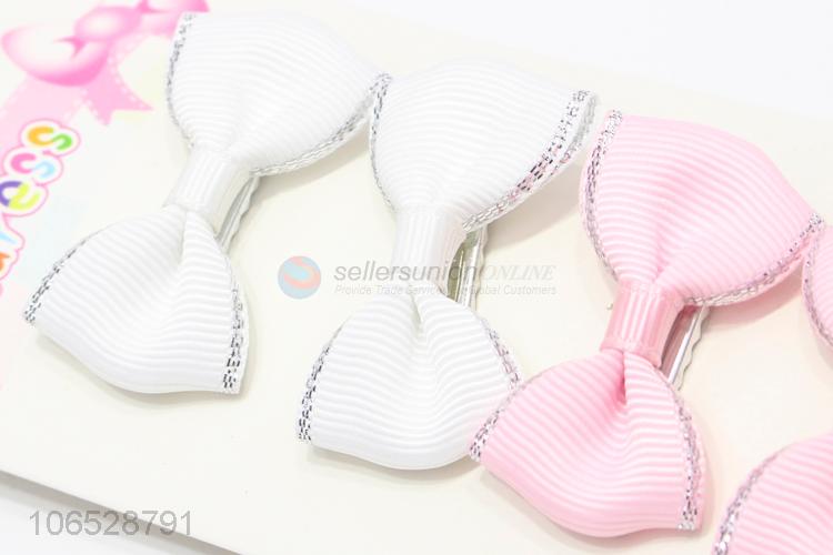 Wholesale Cute Bow Decoration Hair Clips Girls Headwear Hairpin Set