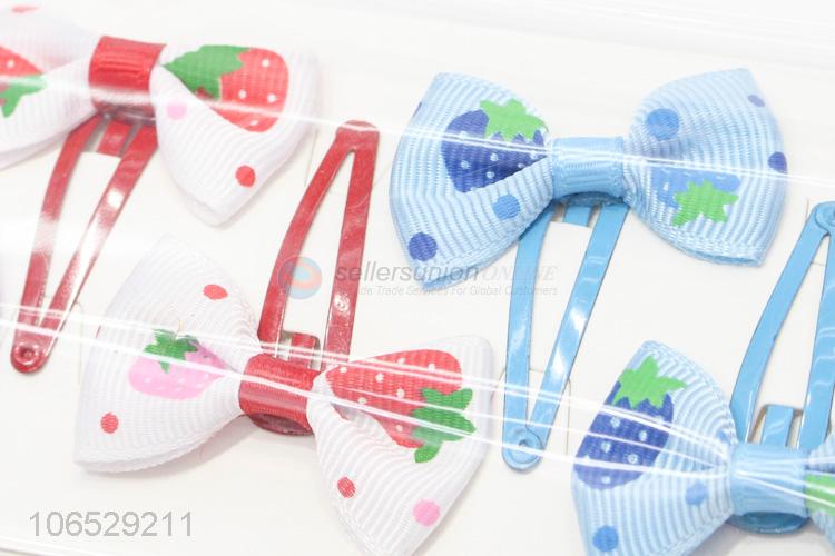 Wholesale Children'S Bow Hair Clips Hairpin Set For Kids