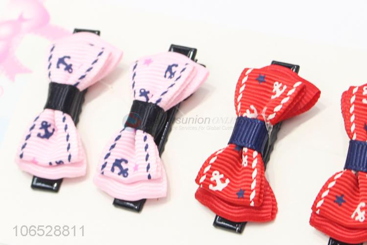 Best Price Children Hair Clip Bowkot Accessories Hairpins Set