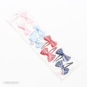 Wholesale Modern Hair Clips Handmade Bow Hairpin Set For Girls