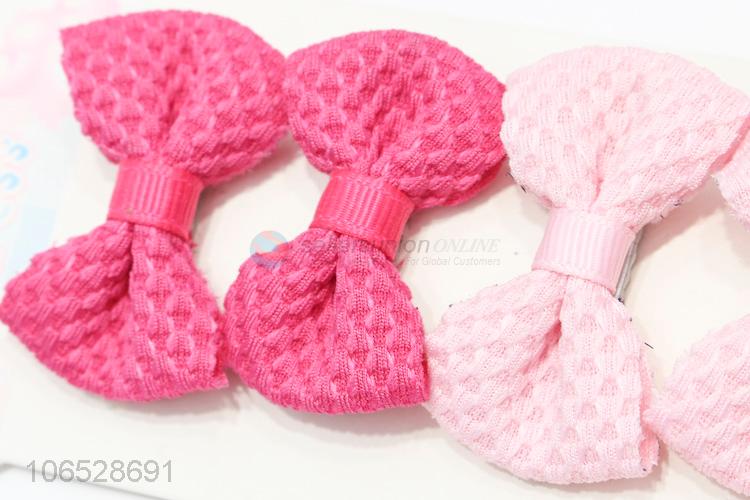 Wholesale Beautiful Bow Knot Hairpin Baby Girl Hair Clip Set