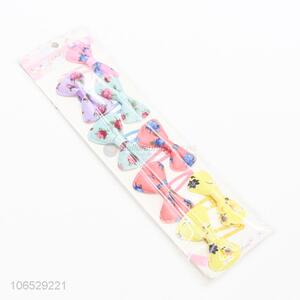 Wholesale Bow Hairclips Kids Fancy Bowknot Hairpins Set For Children