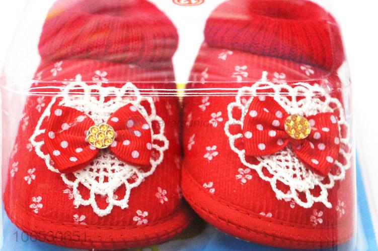 High Quality Soft Sole Cotton Baby Shoes Toddler Shoes
