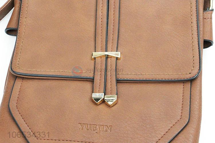 Best Sale Lady Pu Crossbody Bag Leather Women Shoulder Bag Daily