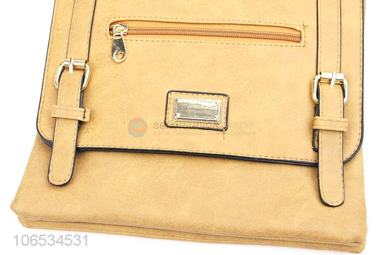 Good Price Semi-Pu Leather Women Shoulder Bags Flap Crossbody Bag