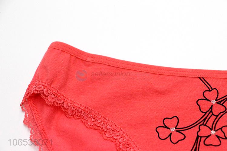 Best Quality Ladies Lace Underpants Ladies Cotton Underwear