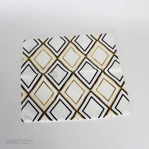 Good quality creative rhombus pattern bolster case