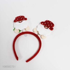 Low price hottest Santa Claus hair hoop for Christmas