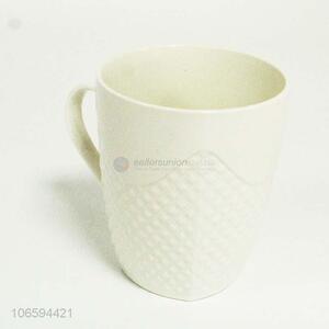 New style fashion embossed ceramic cup ceramic mug