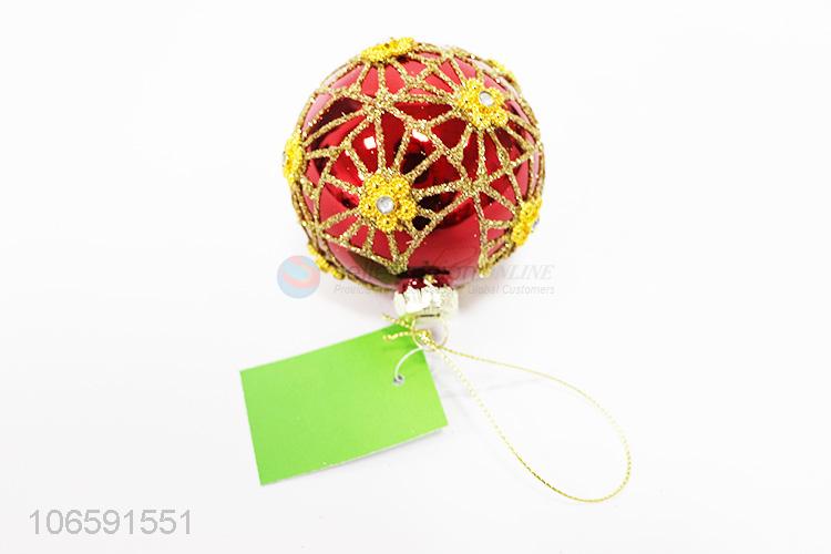 Best quality festival decoration Xmas hanging glass balls