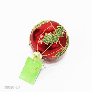 Hot products Christmas tree hanging bauble glass ball