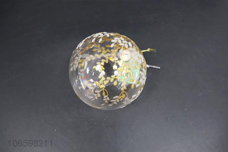 China factory festival decoration hand painted Christmas glass balls