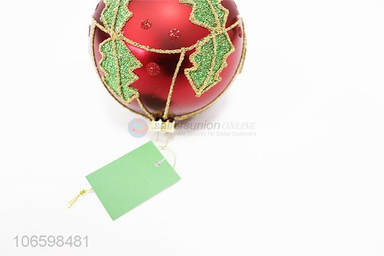 Made in China festival decoration hand paint Christmas glass balls