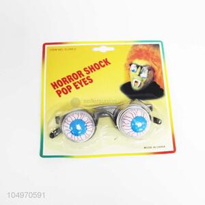 Wholesale halloween party novelty toy funny glasses horror shock pop eyes