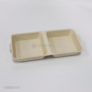 Wholesale Eco Friendly Bamboo Fiber Square Bowl