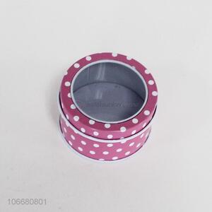 Good Quality Round Iron Box Storage Case