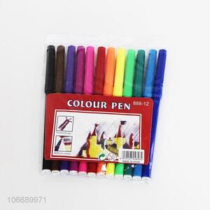 New product non-toxic 12pcs water color pens for drawing