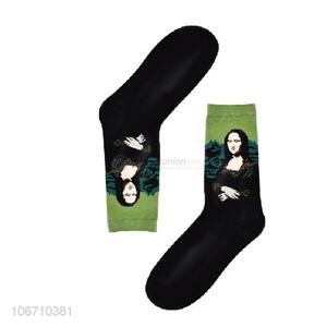 Competitive Price Cotton Mid-Calf Length Sock Fashion Men Socks