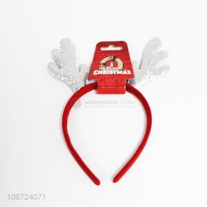 Hot Sale Sequins Christmas Antler Hair Hoop