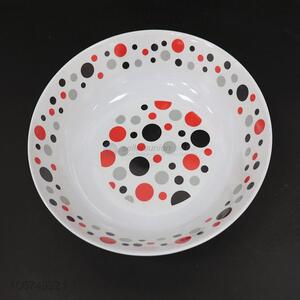 Wholesale Wave Point Pattern Melamine Soup Bowl