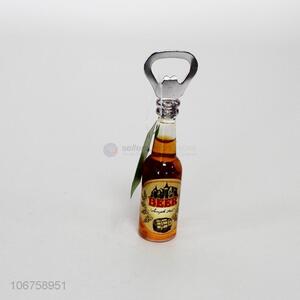 Wholesale creative beer bottle shaped opener