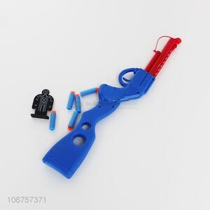 Premium quality child safe soft bullet cowboy plastic gun toy