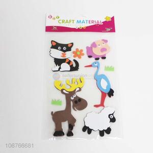 Cartoon Animal Pattern Decorative EVA Sticker