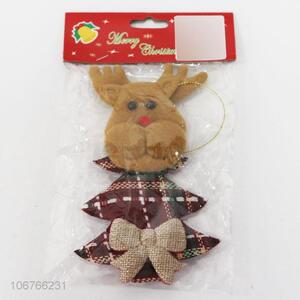Promotional lovely hanging reindeer doll Christmas tree decorations
