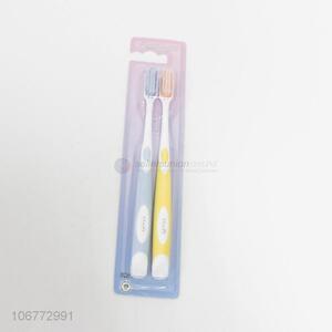 Factory Wholesale 2PCS Toothbrushes Dental Oral Care for Adult